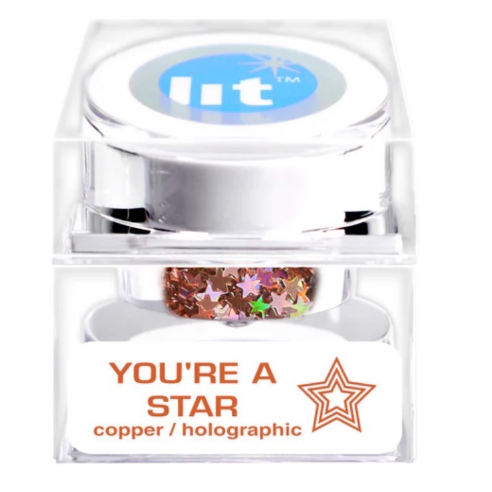Lit Cosmetics’ Glitter - You’re a Star (copper) - SEALED